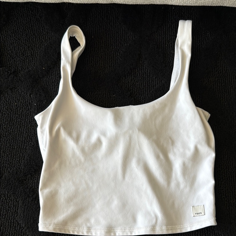 Vuori White Tank Top